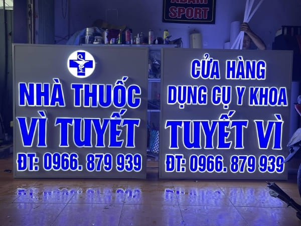 Thi công hộp đèn led Bình Phước