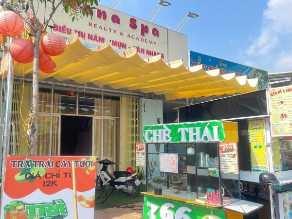 Thi công mái hiên Bình Phước