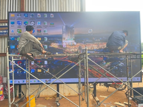 Thi công màn led Bình Phước