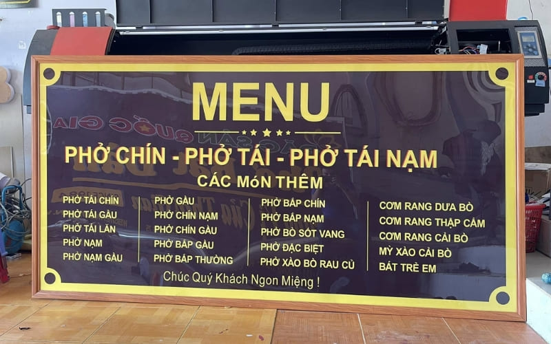 Thi công biển hiệu quảng cáo Bình Phước